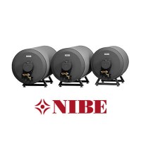 NIBE EL 150L - 200L  -lämminvesivaraaja - saunamalli lattia vaaka